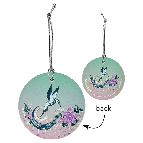 Ceramic Ornament - Hummingbird