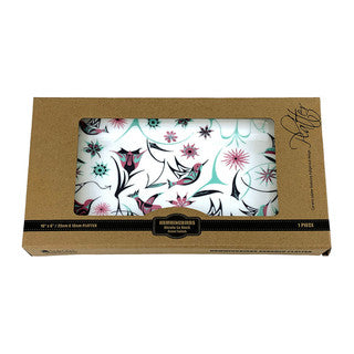 Rectangular Platter - Hummingbird by Nicole La Rock