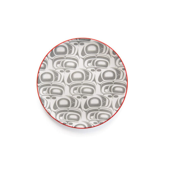 Porcelain Art Plate - Transforming Eagle by Ryan Cranmer