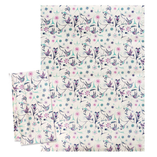 Tea Towel - Hummingbirds