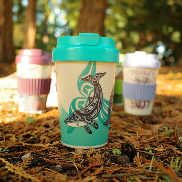 15 oz Eco Travel Mug - Humpback Whale
