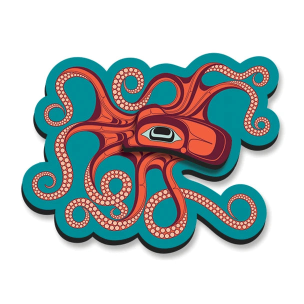 3D Magnet | Octopus by Ernest Swanson