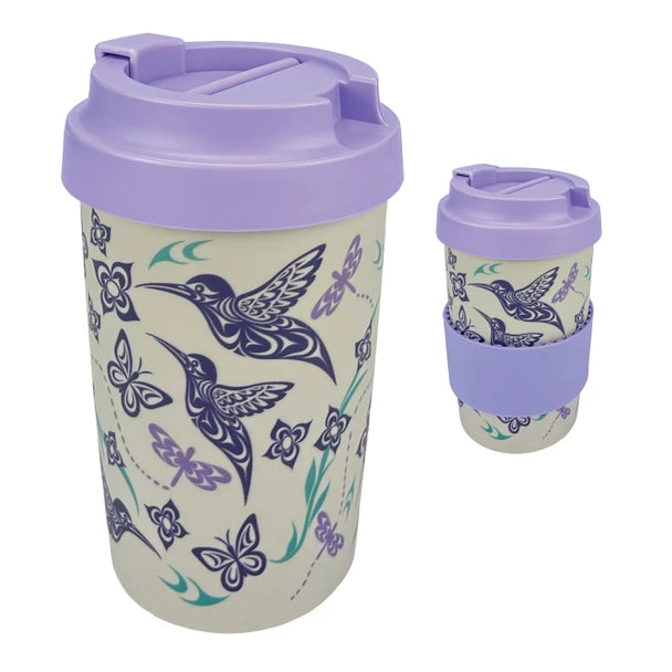 15 oz Eco Travel Mug - Hummingbird