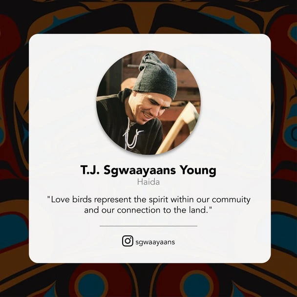 3D Magnet Eagle Raven Totem by T.J. Swaayaans Young