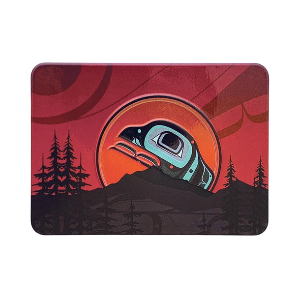Embossed Metal Magnet | The Light Keeper by Adam Lewis