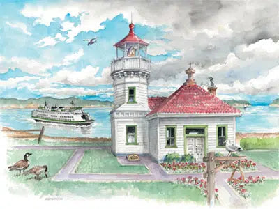 Mukilteo Lighthouse  Greeting Card