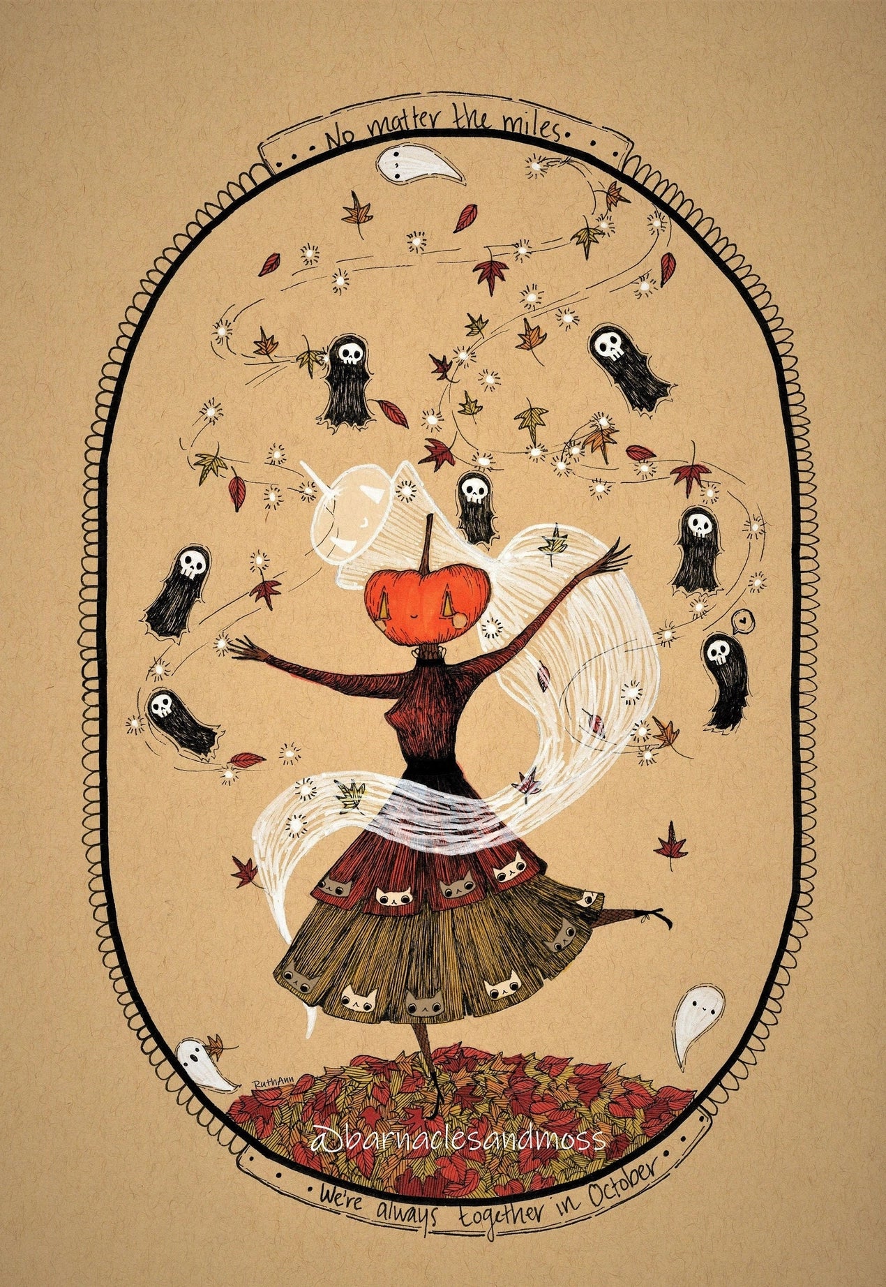 In October Fine Art Print
