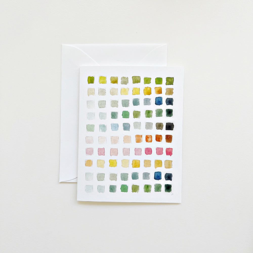 Paint Swatch Notecards