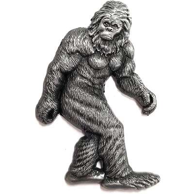 Sasquatch - Sculpted Pewter Magnet