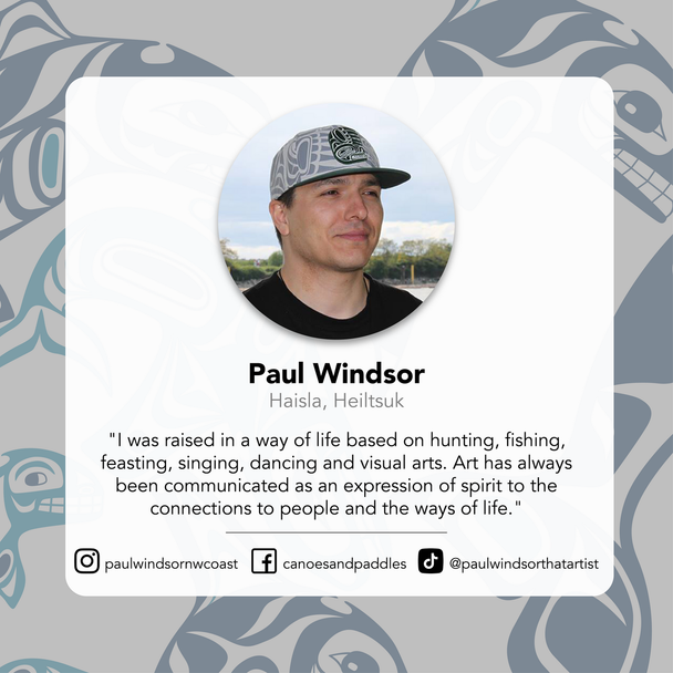 Wood Sticker - Salmon Life Cycle (Feathers)