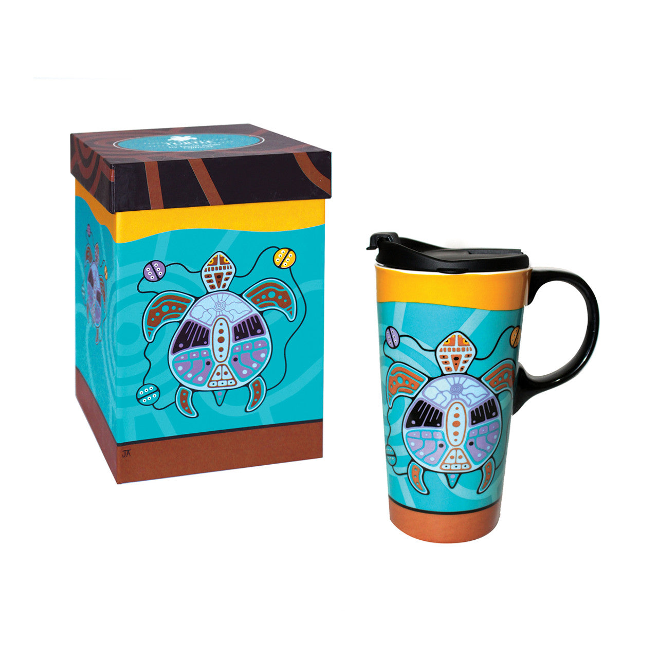 Perfect Mug - Turtle by Jason Adair