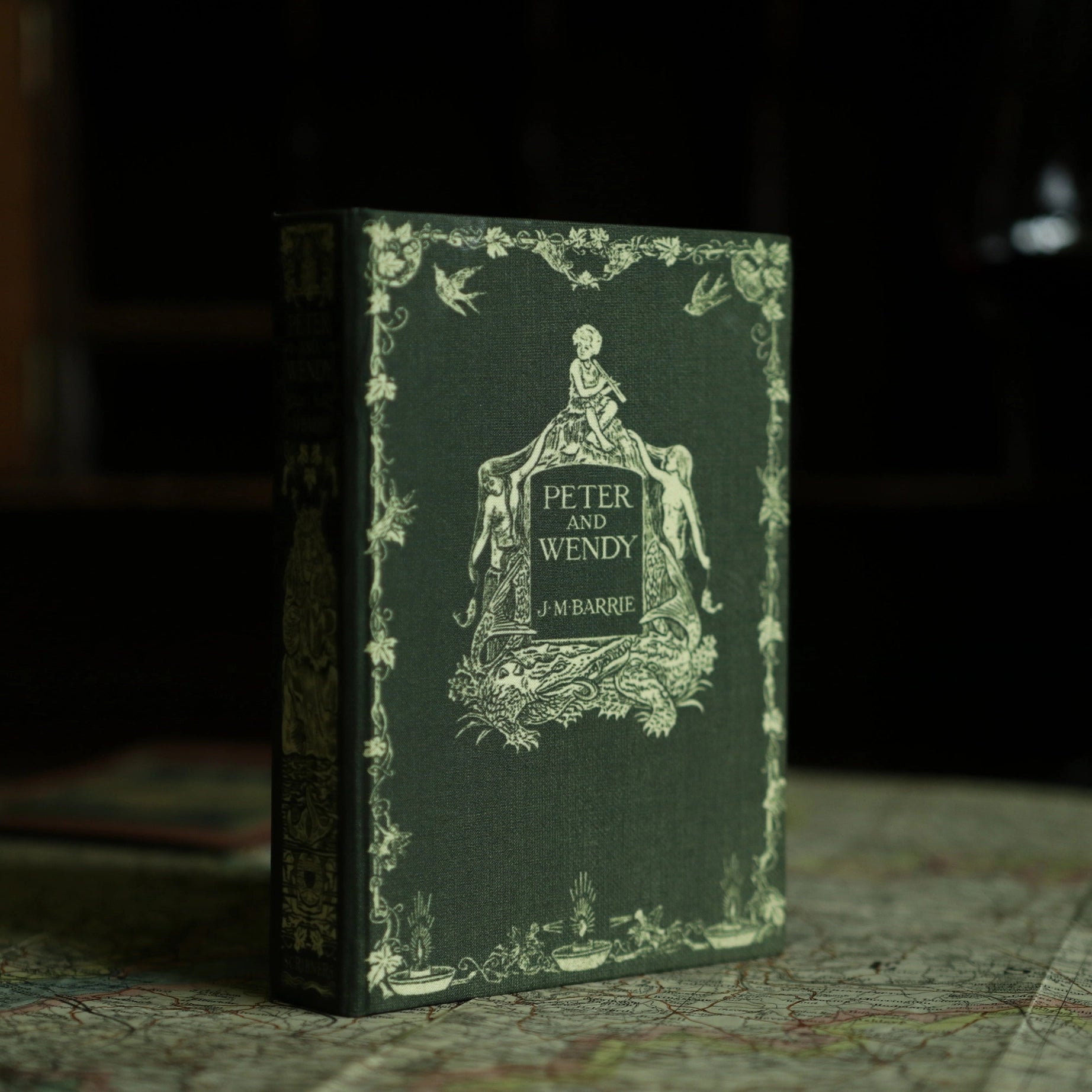 'Peter and Wendy' By J. M. Barrie 1911 Passport/Notebook Wallet