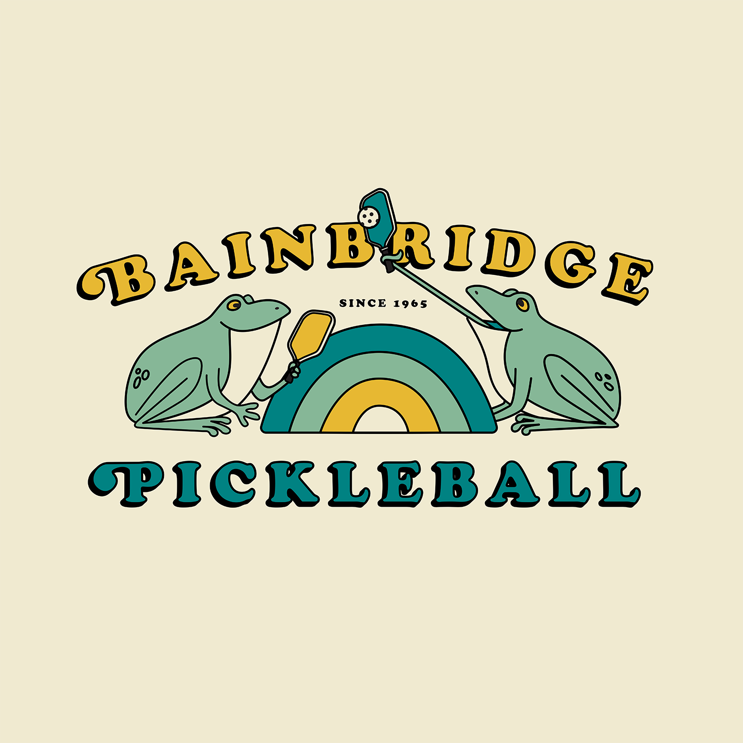 Lily Paddlers of '65 Pickleball Adult Shirts | Sage Green