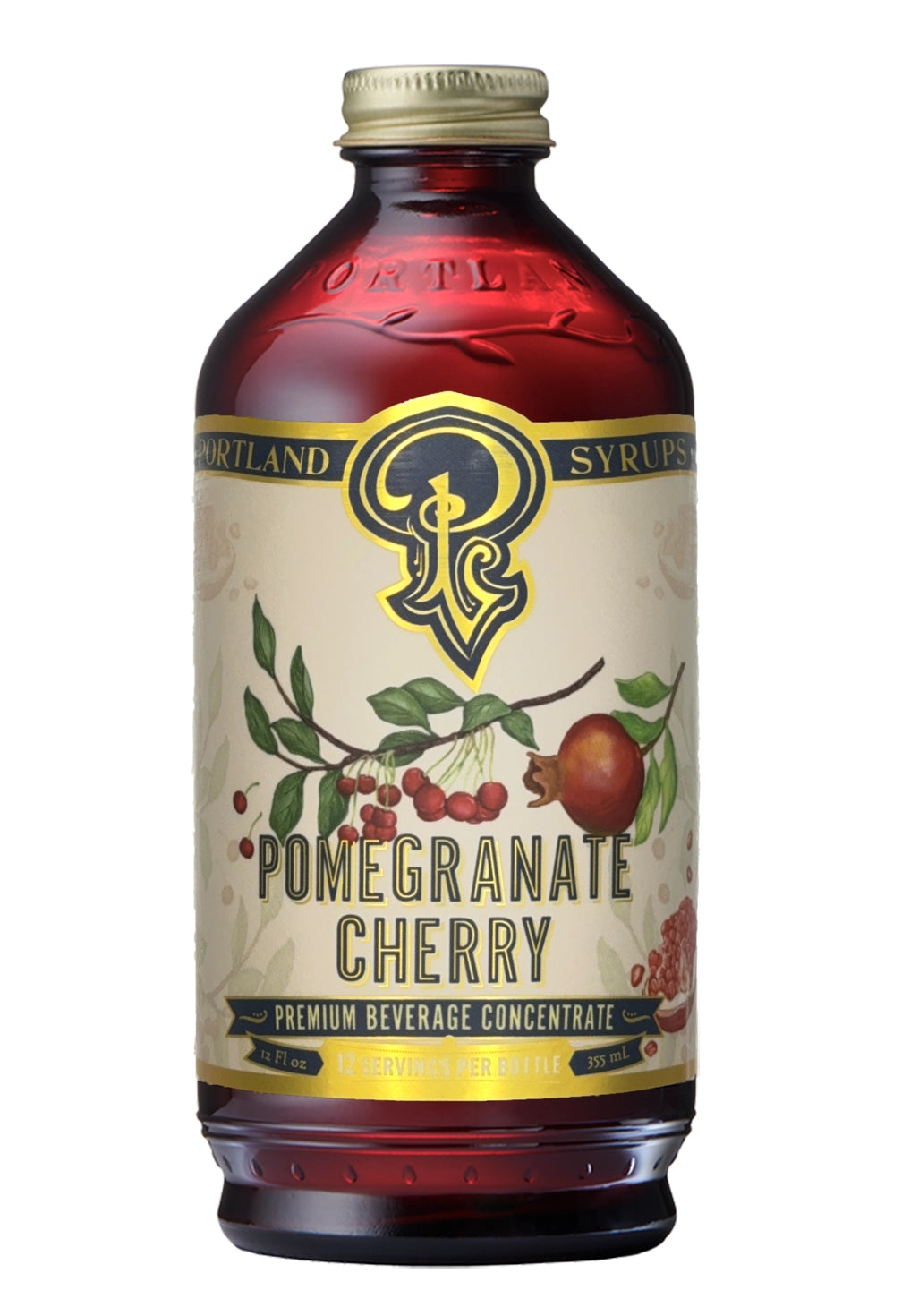 Pomegranate Cherry Simple Syrup