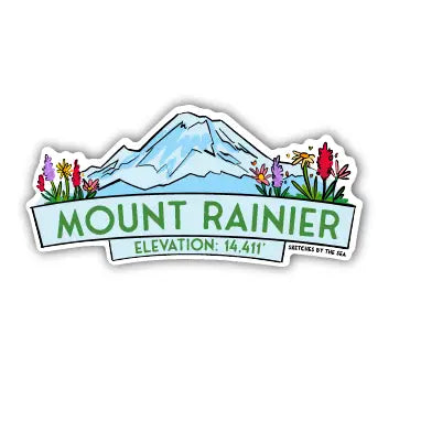 Mount Rainier Sticker