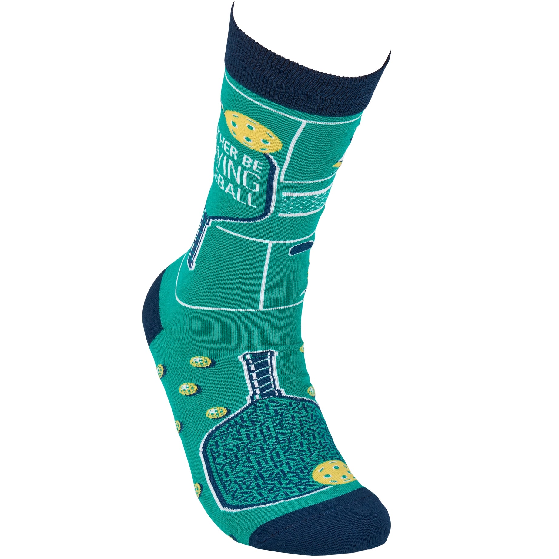 Playing Pickleballer Socks