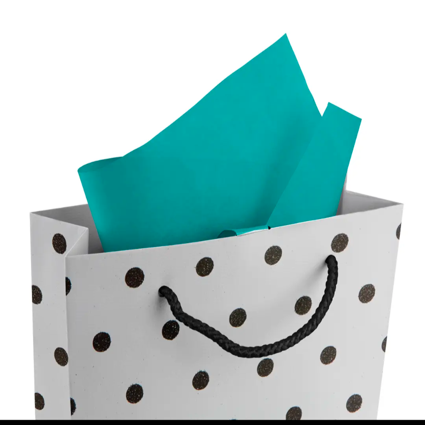 Tissue  SOLID -TURQUOISE