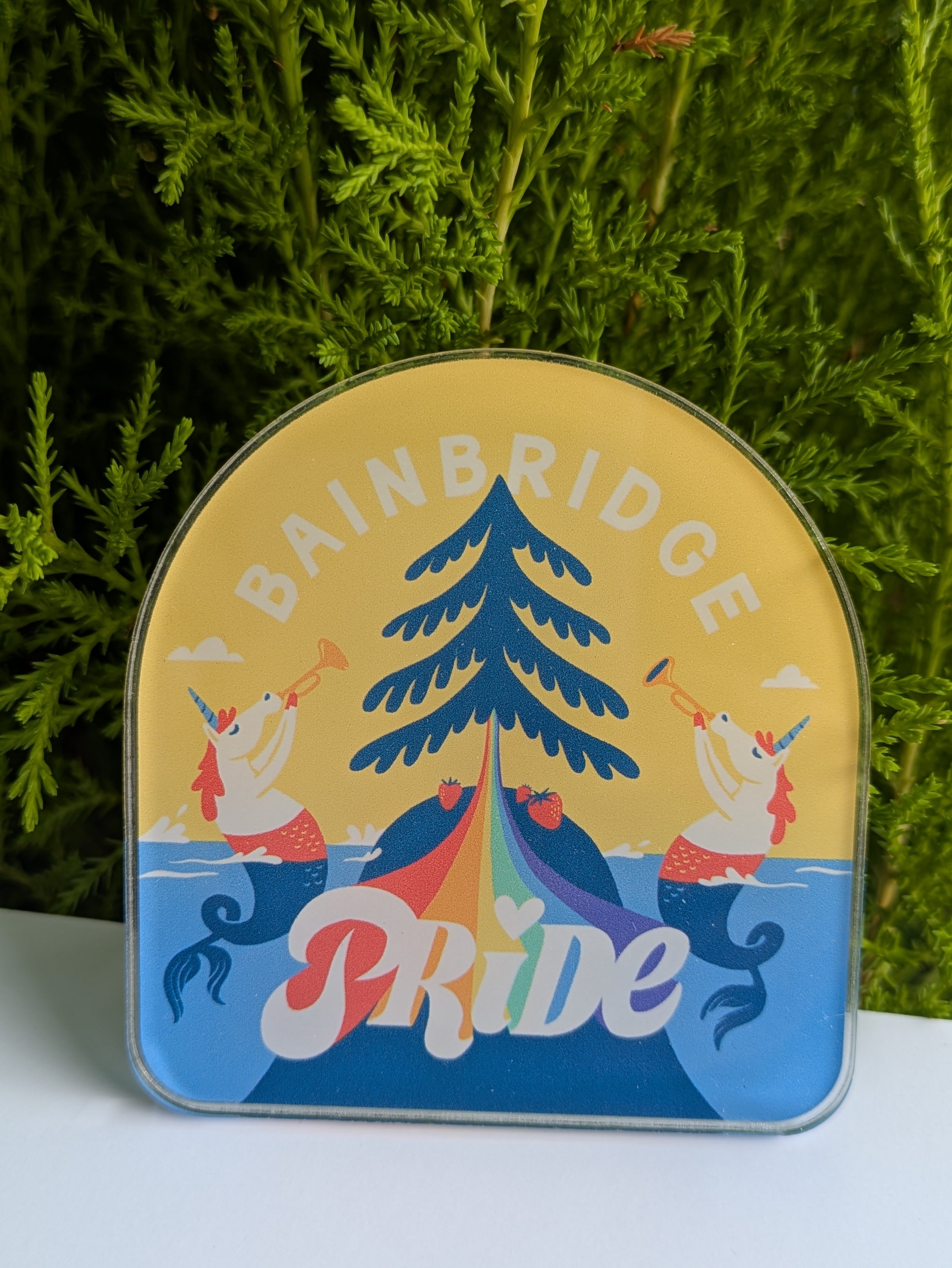 Rooted in Pride Magnet - Bainbridge Pride