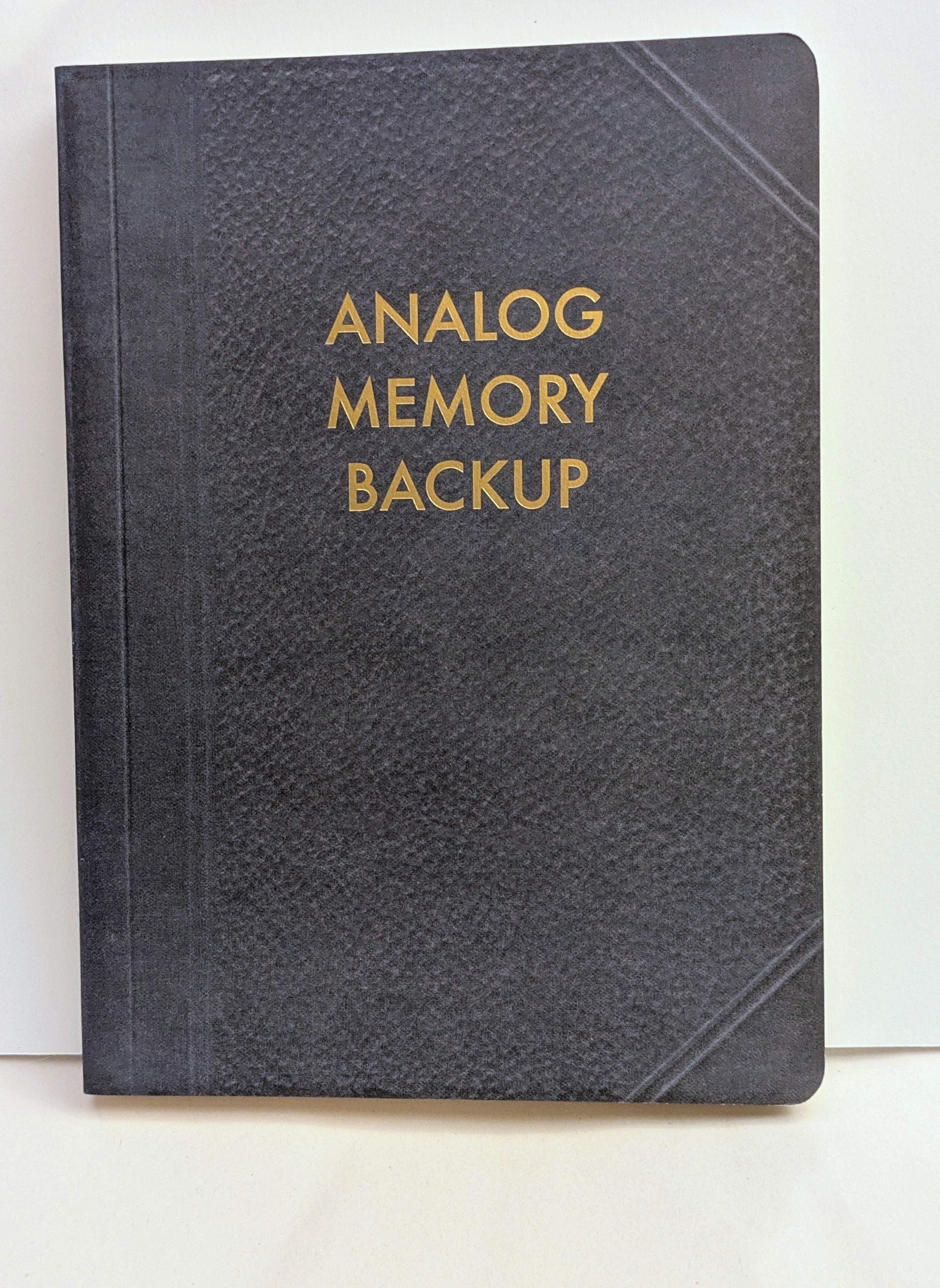 Analog Memory Backup Journal - Medium