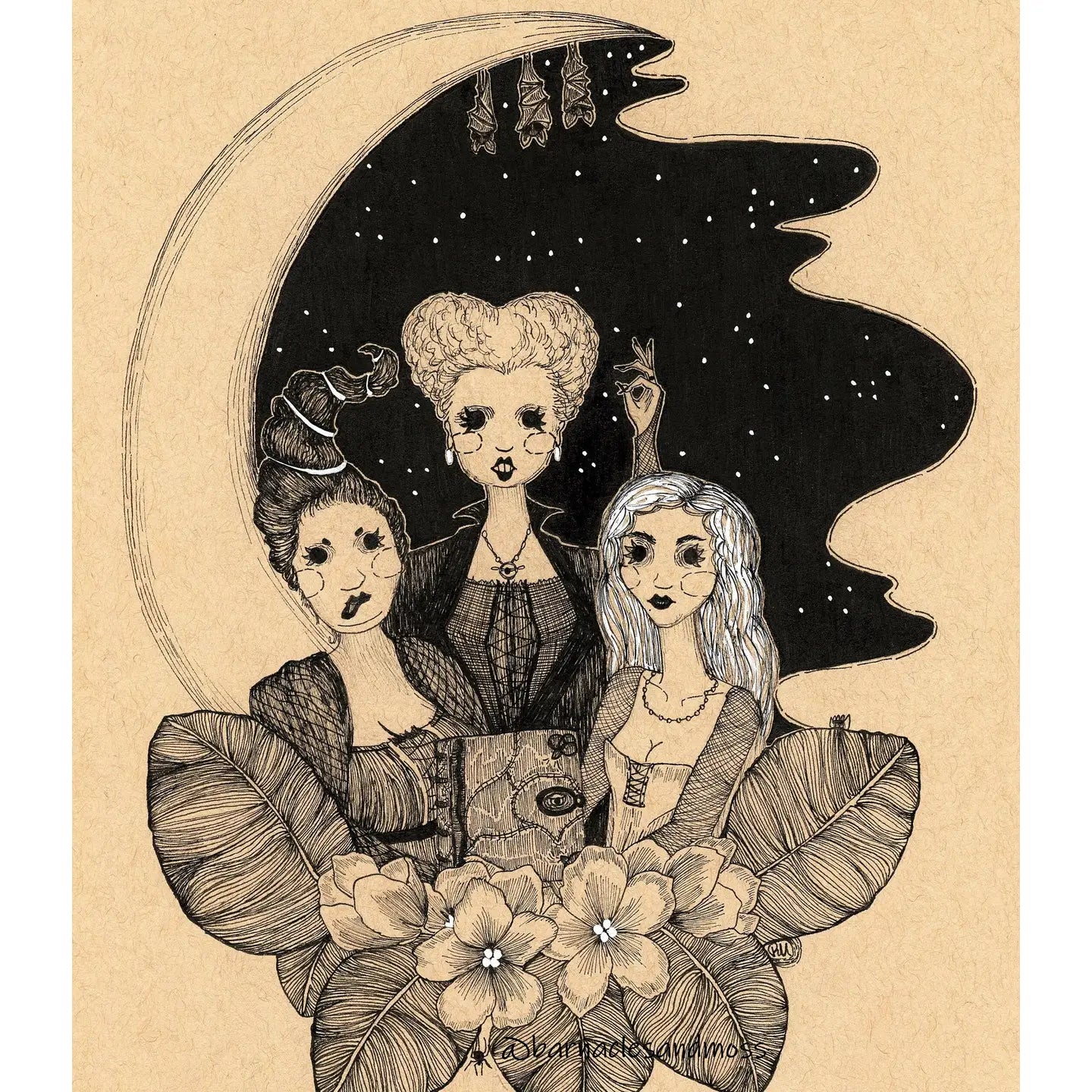 Sanderson Sisters Fine Art Print
