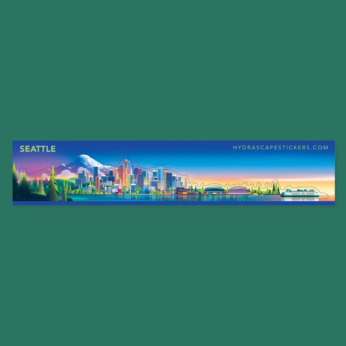 Seattle Miniscape Sticker