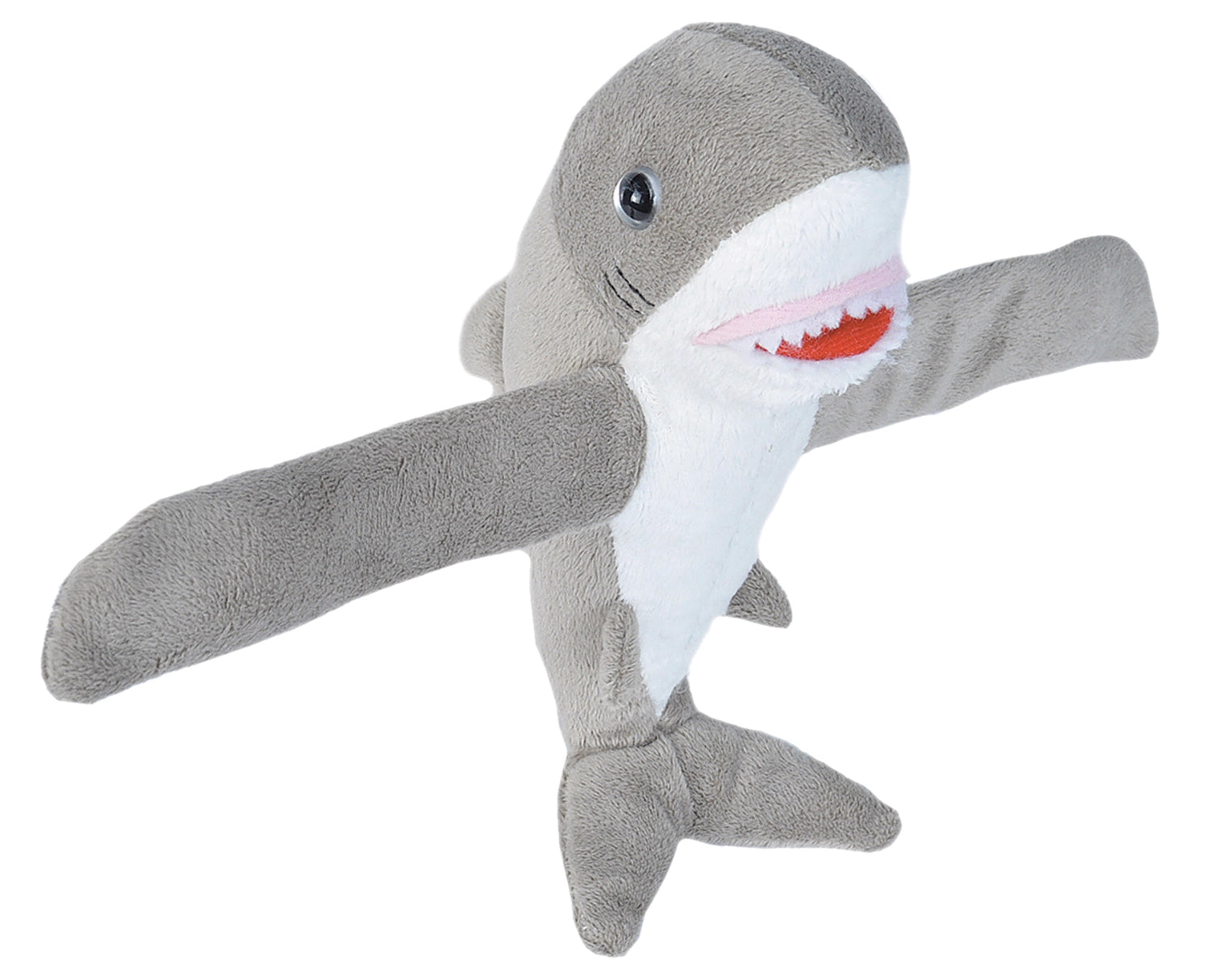 Huggers Shark White  Stuffed Animal - 8"