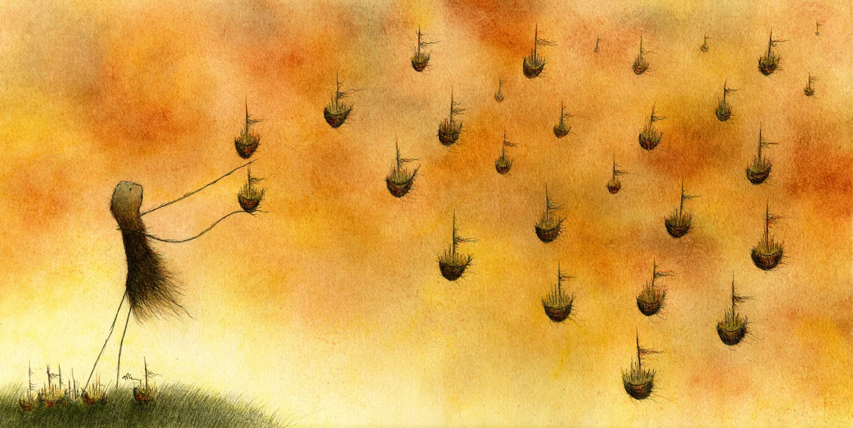 These With a Thousand Small Intentions Print