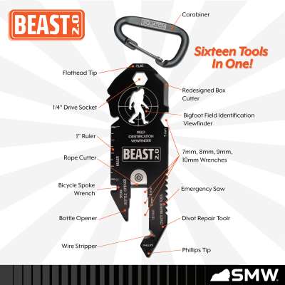 Utility Tool - BEAST (Bigfoot Expedition and Survival Tool)