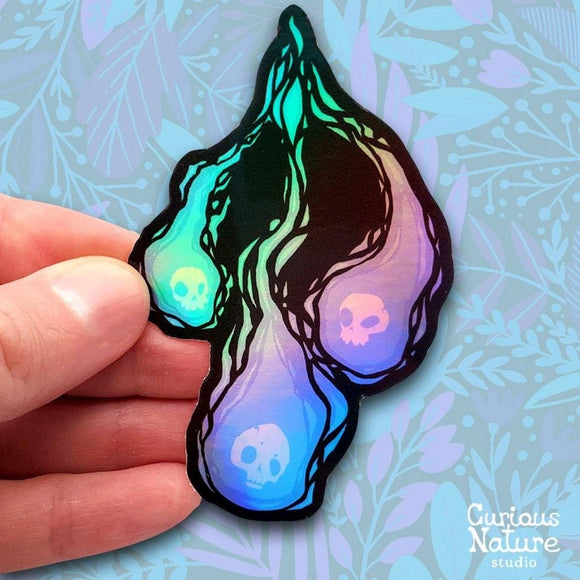 Will o the Whisp Holographic Stickers