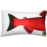 12" x 19" Salmon Front and Back Pillow