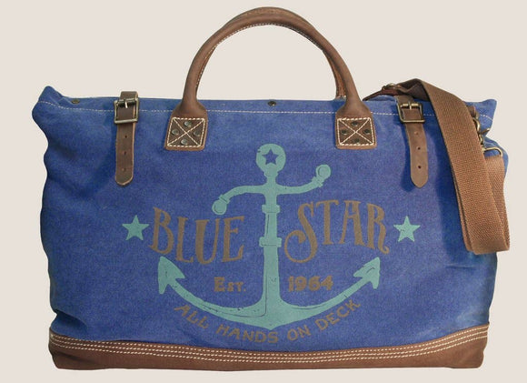 Tool Bag Overnighter Blue Star