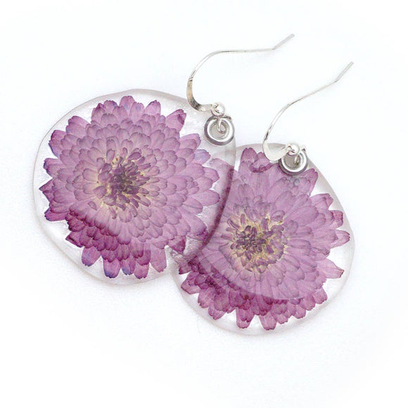 Miniature Mum Earrings