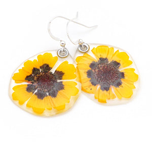 Coreopsis Flower Earrings