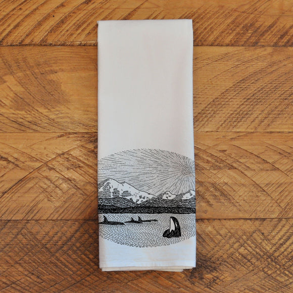 Mt Baker Tea Towel