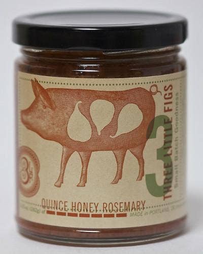 Quince Honey Rosemary Jam