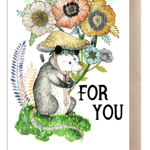 For Your Card Greeting Card