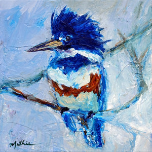 "Kingfisher, IV-2021" - Christopher Mathie Fine Art