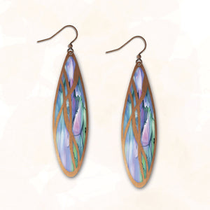 1CGC - Illustrated Light - Abstract Earring