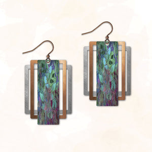 3CS1- Illustrated Light - Abstract Earring