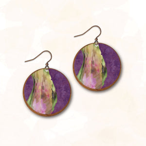 4NRE- Illustrated Light - Abstract Earring