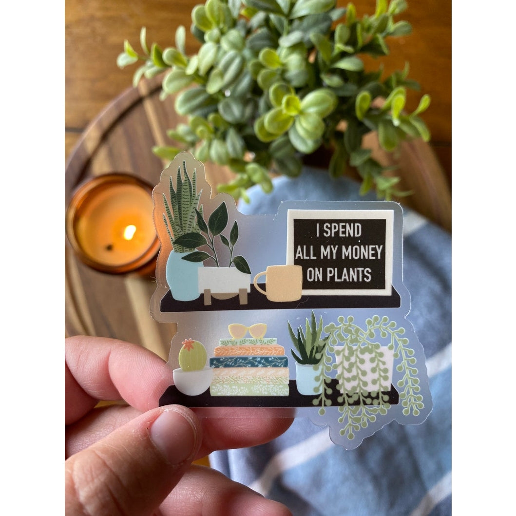 Plant Shelf Sticker