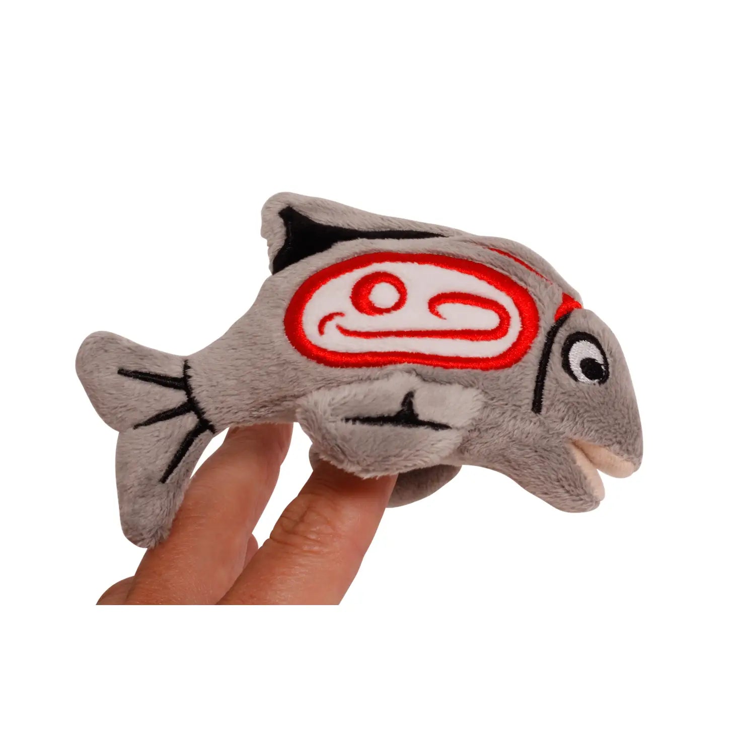 5" Salmon Finger Puppet (Artist: Bill Helin)