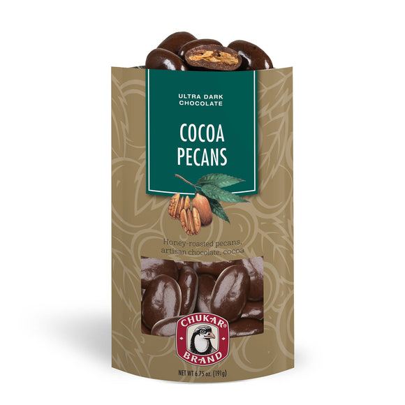 6.75 oz Cocoa Pecans | Ultra Dark Chocolate