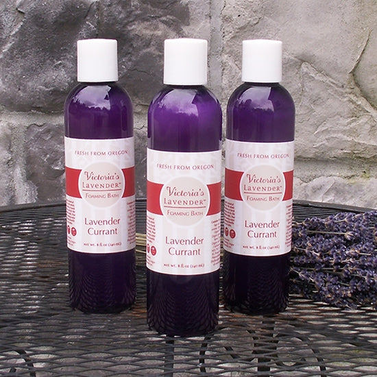 Foaming Bath - Lavender Currant 8 oz