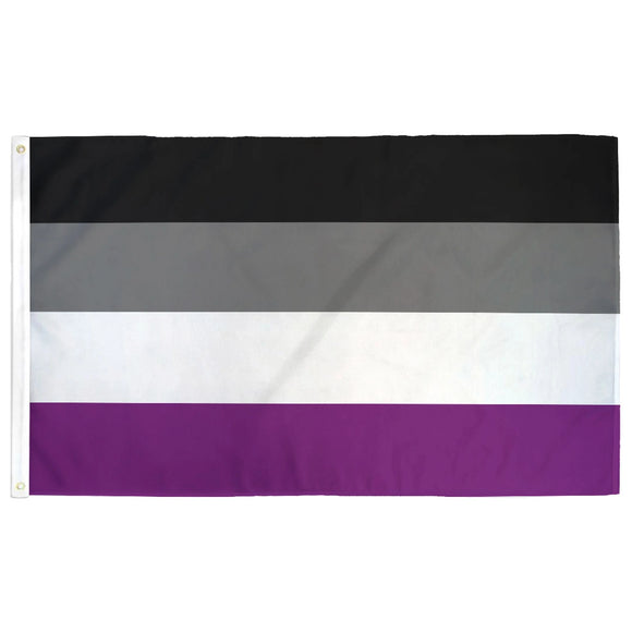 Asexual (Ace) Pride Flag | 3ft x 5ft