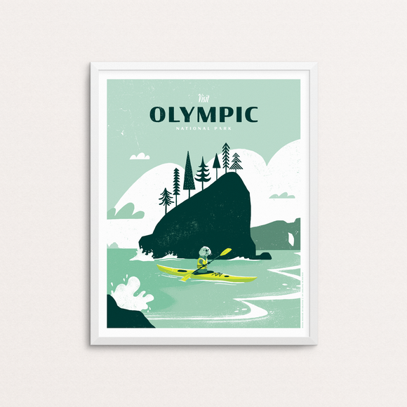 Olympic National Park Screen Print