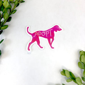 ADOPT Sticker