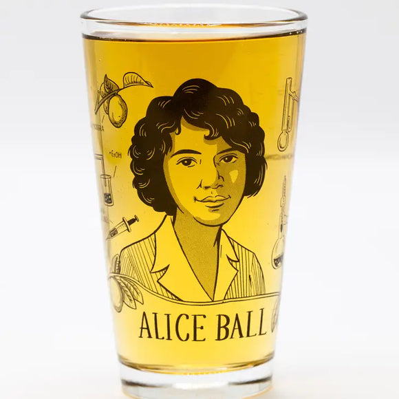 Alice Ball Pint Glass