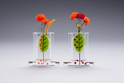 Large Single Vase | Apples & Oranges Series