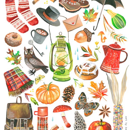 Autumn Delights Art Prints